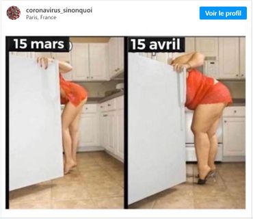 "Humour" sexiste vu sur Instagram "Humour" sexiste vu sur Instagram