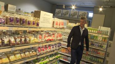 Dans le supermarché Ekoplaza Dans le supermarché Ekoplaza