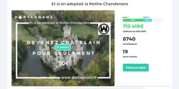 Internet sauve un château français du XIIIe siècle Internet sauve un château français du XIIIe siècle