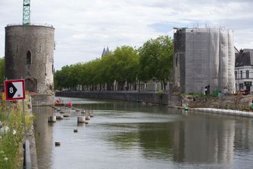 Le Pont des Trous à Tournai en août 2020 Le Pont des Trous à Tournai en août 2020