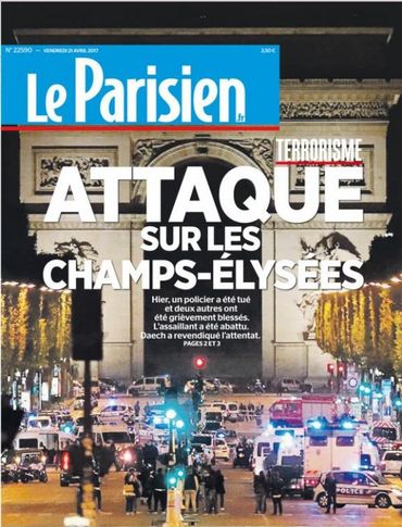 J-2 avant la présidentielle française: "La barbarie frappe de nouveau" J-2 avant la présidentielle française: "La barbarie frappe de nouveau"