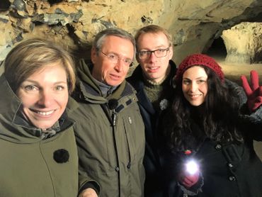 Le sous-sol regorge de galeries creusées dans la marne, véritable refuge pour une dizaine d’espèces de chauves-souris. Le sous-sol regorge de galeries creusées dans la marne, véritable refuge pour une dizaine d’espèces de chauves-souris.