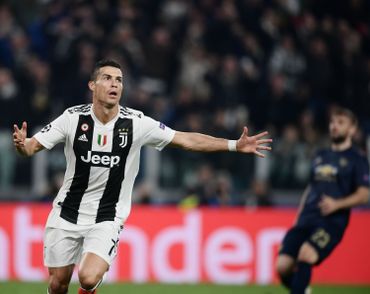 La joie de Cristiano Ronaldo après son but La joie de Cristiano Ronaldo après son but