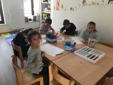 Les enfants du cours d'anglais Les enfants du cours d'anglais