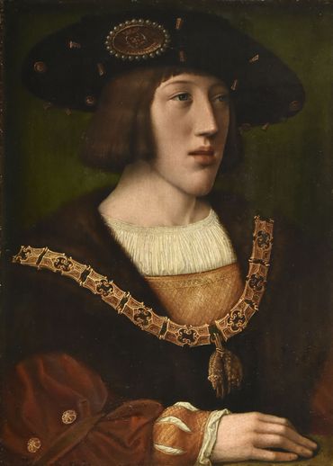 Charles de Brabant adolescent, par Bernard van Orley, au Louvre Charles de Brabant adolescent, par Bernard van Orley, au Louvre