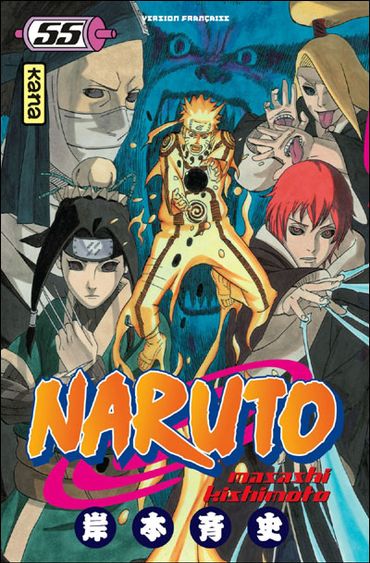 Le tome 55 de "Naruto" de Masashi Kishimoto Le tome 55 de "Naruto" de Masashi Kishimoto