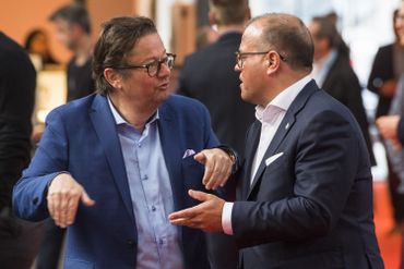 Marc Coucke et Bart Verhaeghe Marc Coucke et Bart Verhaeghe