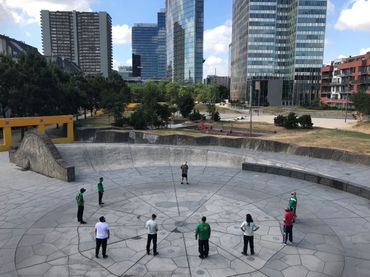 Le parkour, comme une dizaine d'autres sports de plein air, sont testés en condition réelle cet été dans plusieurs parcs. Le parkour, comme une dizaine d'autres sports de plein air, sont testés en condition réelle cet été dans plusieurs parcs.