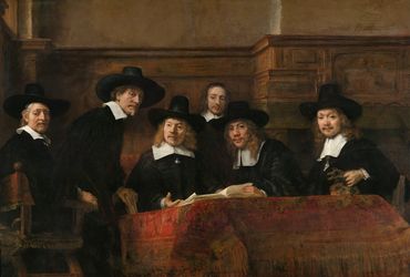 Le Syndic de la guilde des drapiers, par Rembrandt Le Syndic de la guilde des drapiers, par Rembrandt