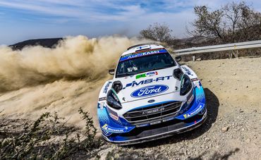 La Ford Fiesta WRC de Teemu Suninen La Ford Fiesta WRC de Teemu Suninen