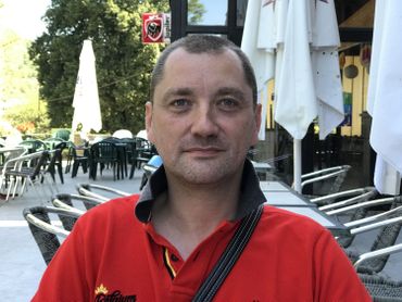 Christian Lusignan, le responsable administratif de la société Libert, espère qu'il pleuve bientôt pour pouvoir redescendre en kayak sur la Lesse Christian Lusignan, le responsable administratif de la société Libert, espère qu'il pleuve bientôt pour pouvoir redescendre en kayak sur la Lesse