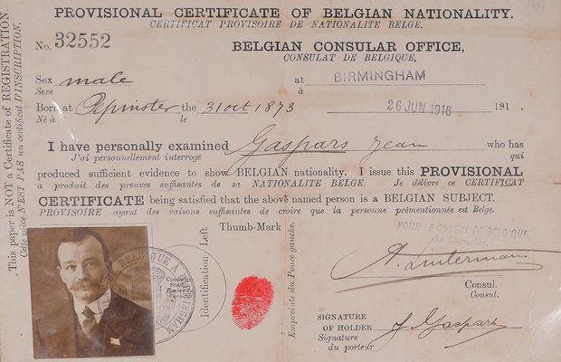 Leaving the homeland: Belgian refugees of the First World War - All rights reserved ©