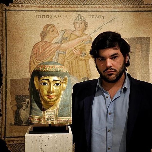 Jaume Bagot, jeune antiquaire espagnol de 31 ans soupçonné d'être l'un des plus grands trafiquants d'oeuvres d'art européen Jaume Bagot, jeune antiquaire espagnol de 31 ans soupçonné d'être l'un des plus grands trafiquants d'oeuvres d'art européen