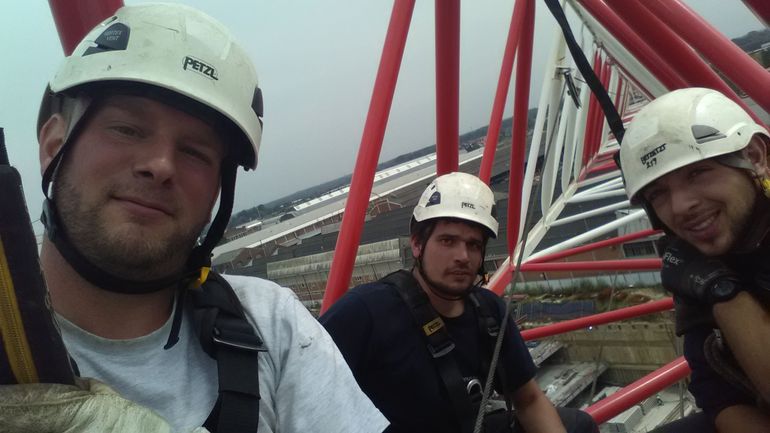 Avant son accident, Olivier Delire était électromécanicien pour grue à tour.