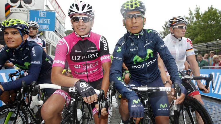 Dans La Roue De L'équipe Movistar Saison 3 Movistar engage le frère de Nairo Quintana