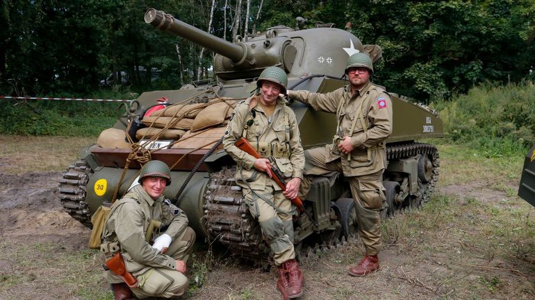 Jusqu Au 15 Septembre Une Colonne Militaire Traverse La Belgique Pour Celebrer Les 75 Ans De La Liberation