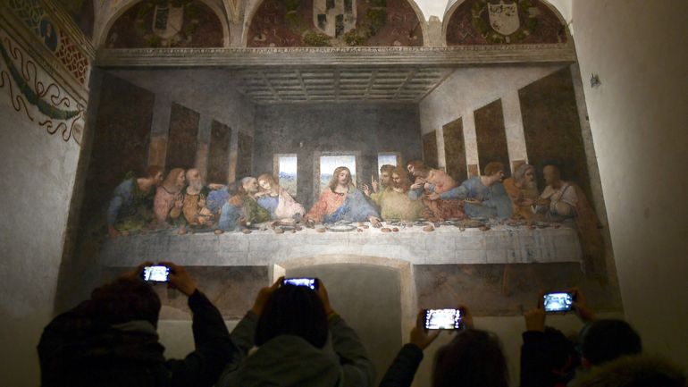 Leonard De Vinci Et Le Duc De Milan "La Cène" de Léonard de Vinci à Milan se déconfine enfin