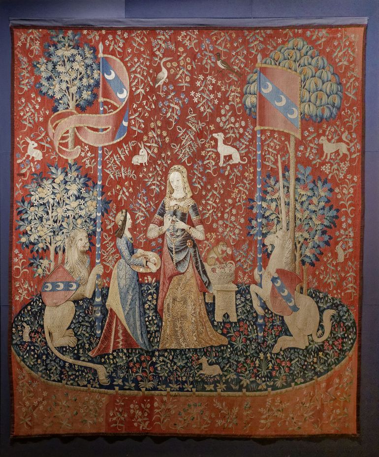 Les Secrets De La Dame à La Licorne, Chef-d’œuvre De La Tapisserie Du ...