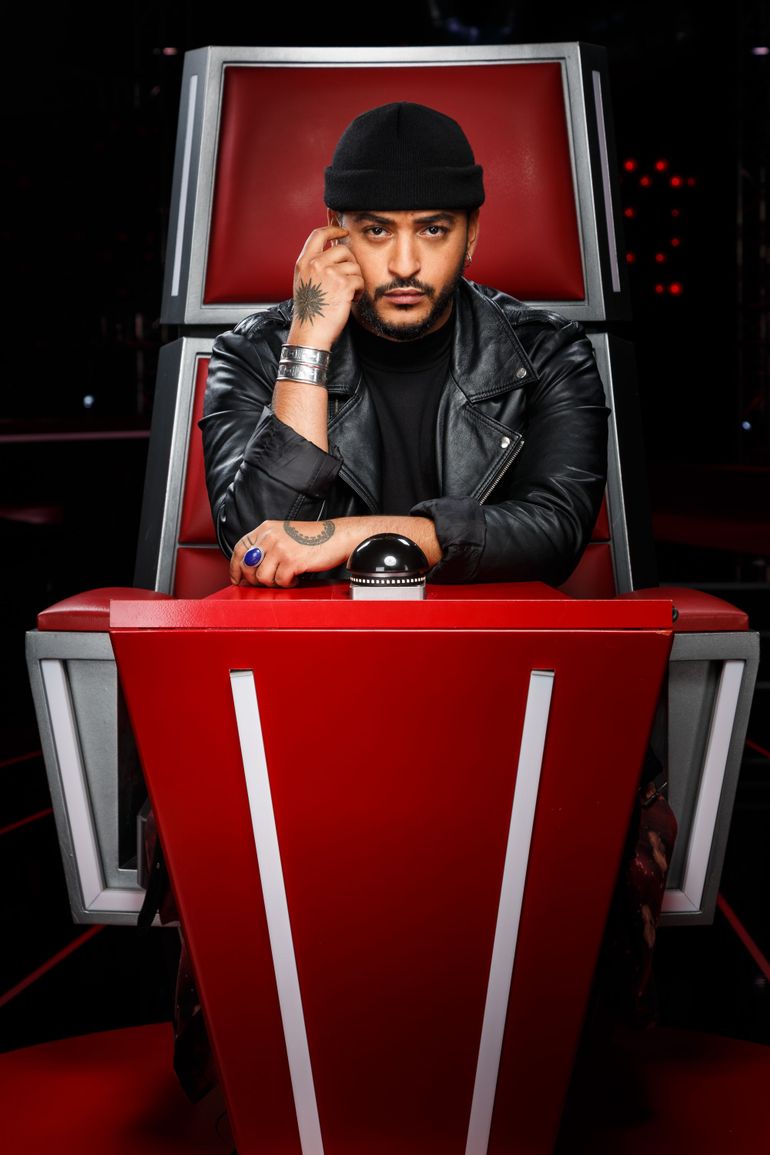 Slimane, de nouveau coach dans The Voice Belgique