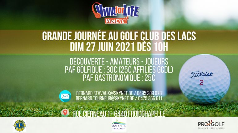Grande journée au Golf Club des Lacs