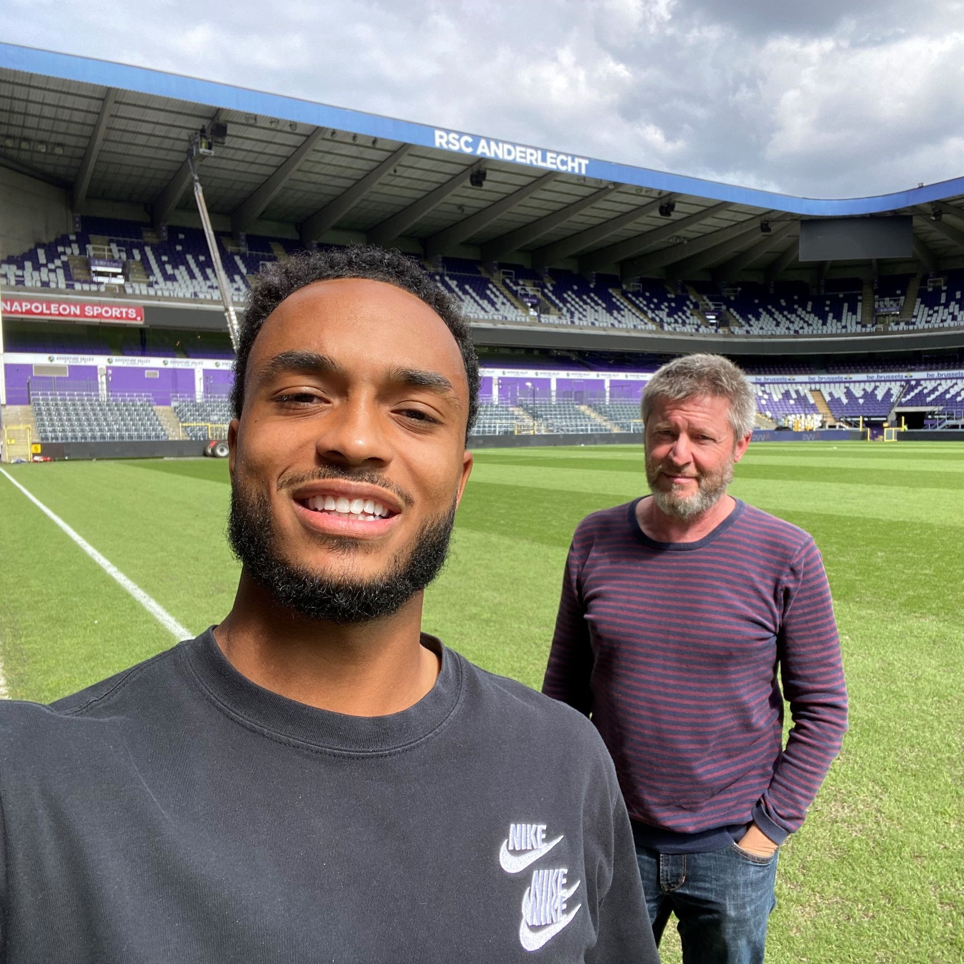 Anderlecht's Amir Murillo, Anderlecht's Killian Sardella and