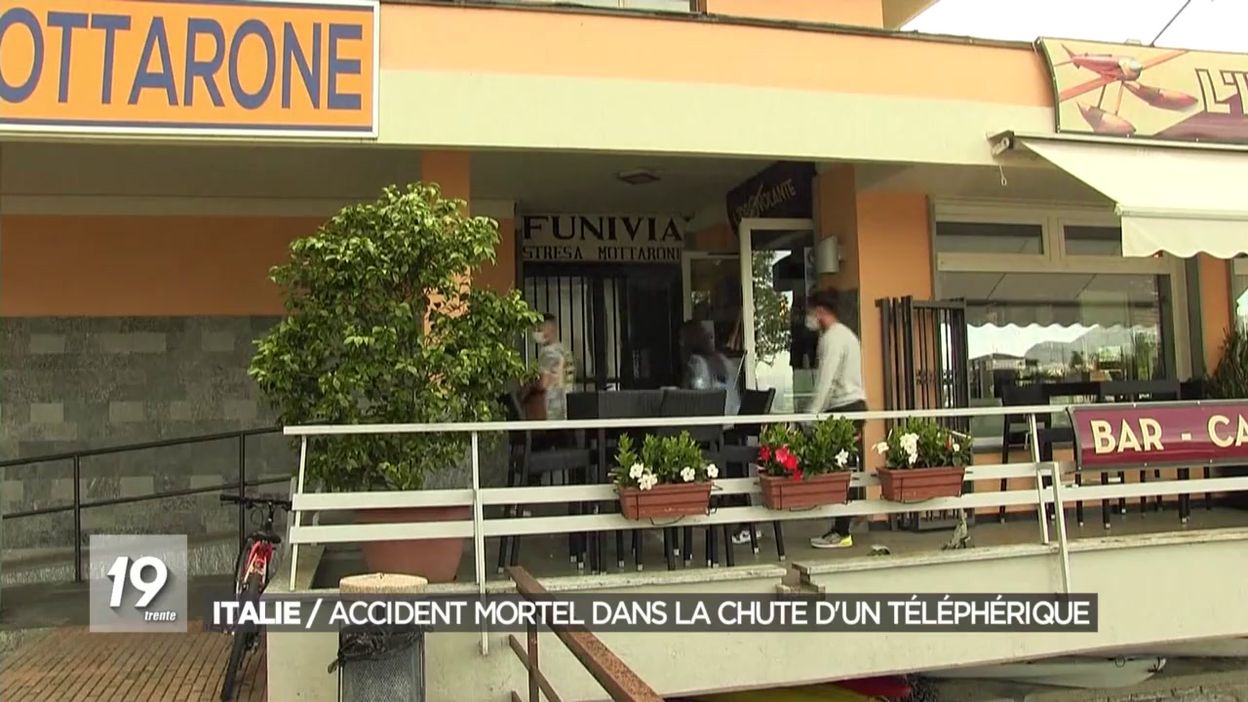 Italie / Accident mortel dans la chute dun téléphérique