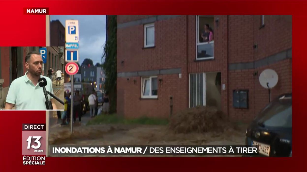 Inondations à Namur : des enseignements à tirer