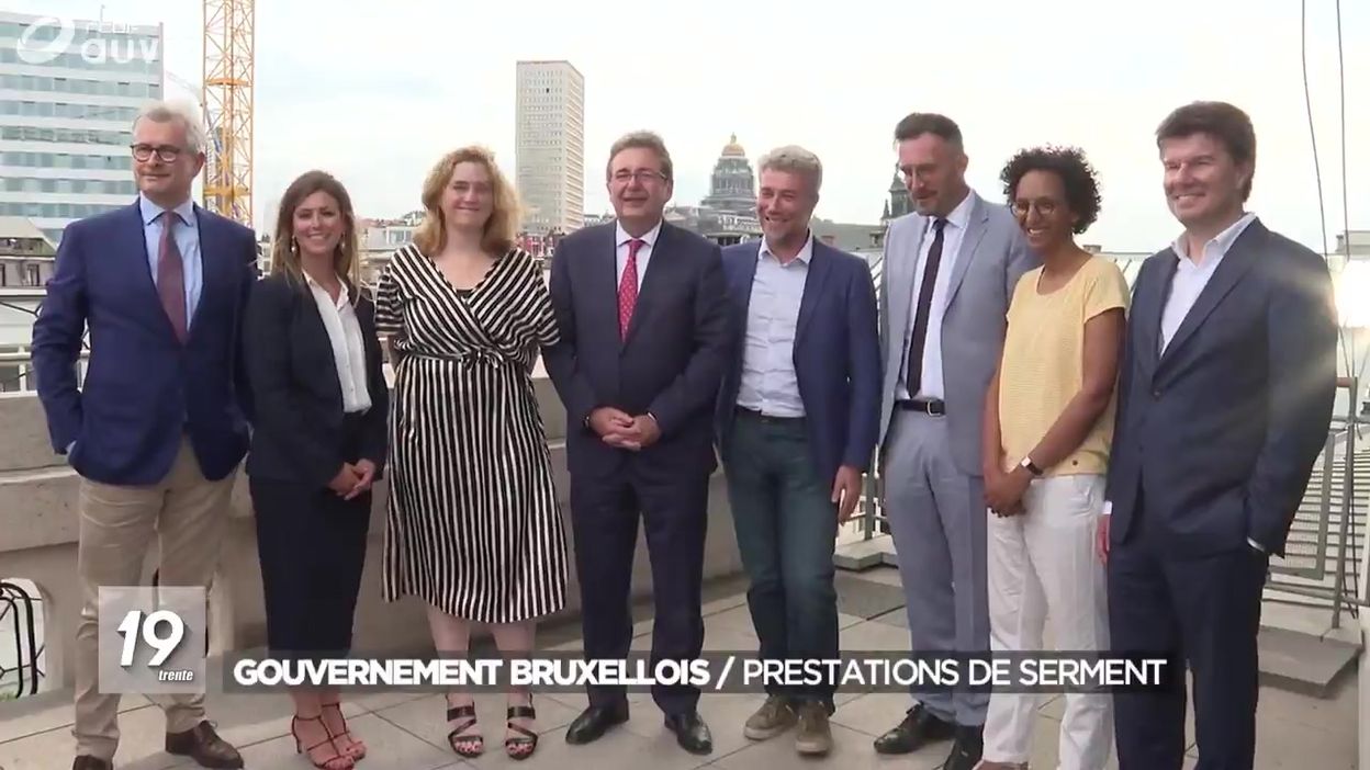 Gouvernement Bruxellois : Prestations de serment