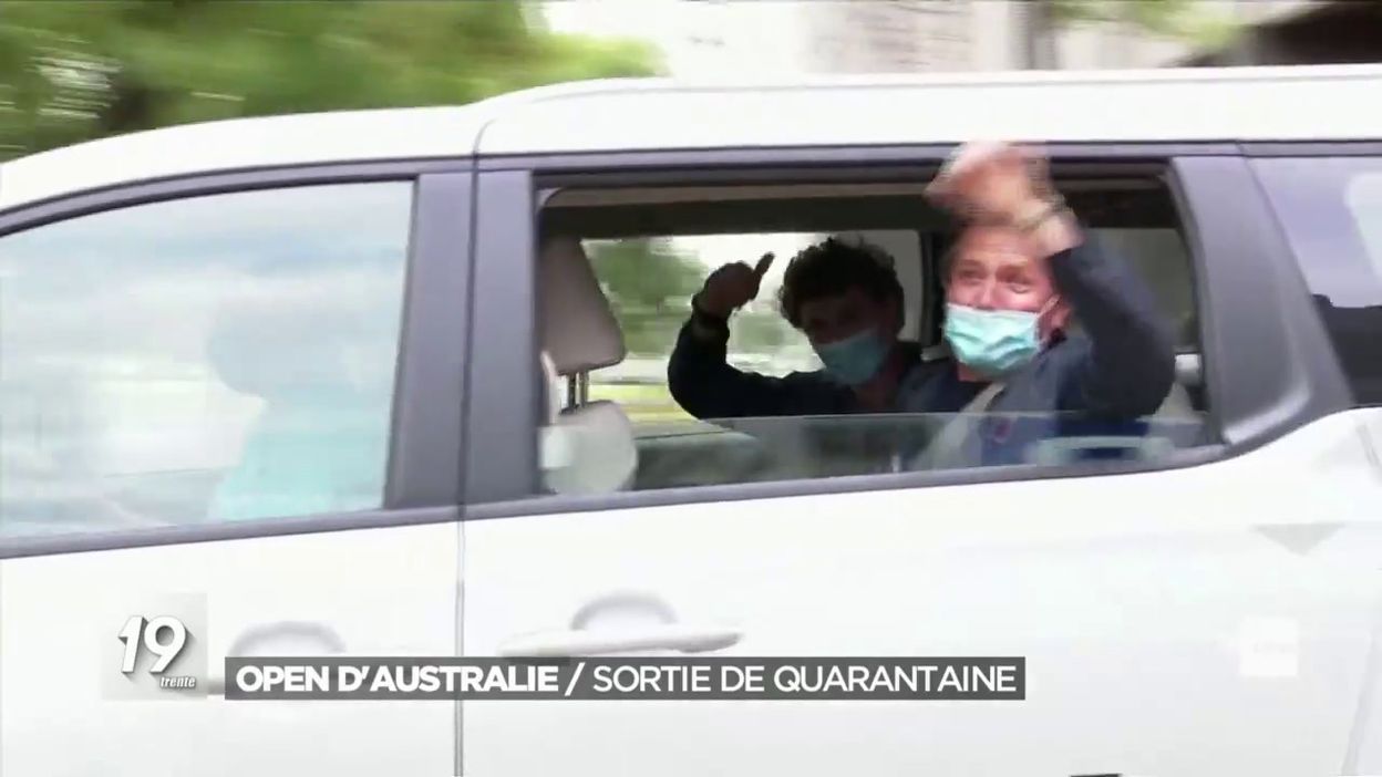 Fin de quarantaine des joueurs de tennis à l Open d Australie