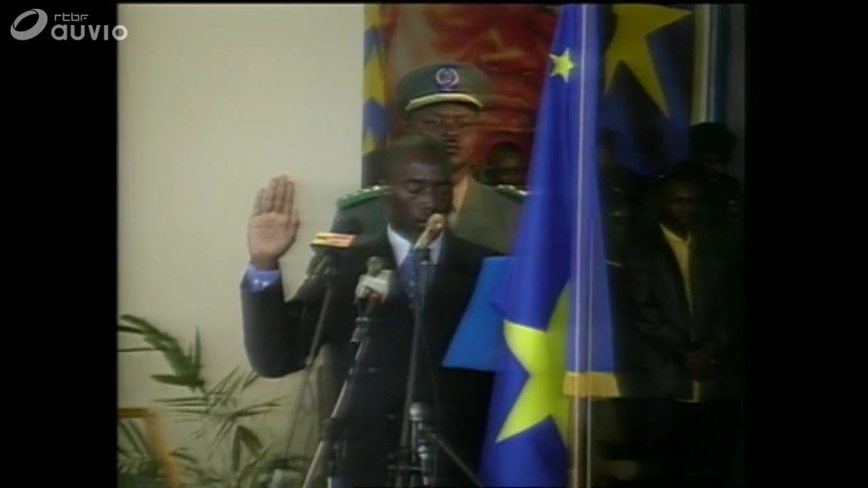 Joseph Kabila succède à son père (Journal télévisé 26/01/2001)