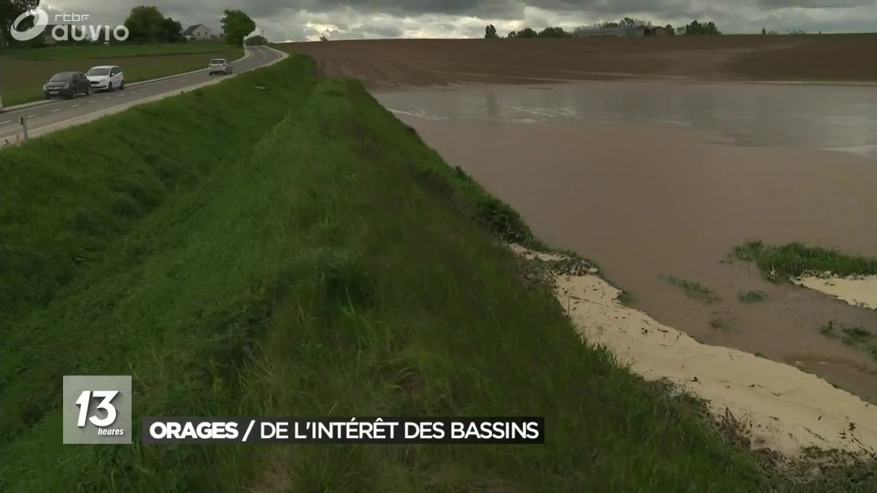 Orp-Jauche : le bassin d'orage a bien fonctionné