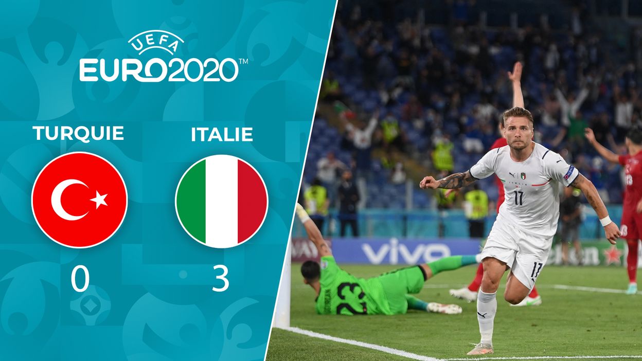 Euro 2020 Une Italie Dominatrice Ne Laisse Aucune Chance A La Turquie