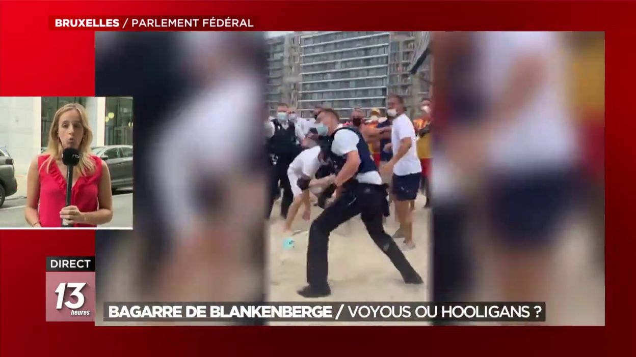 Un Mineur Implique Dans La Bagarre Sur La Plage Blankenberge Entendu Par Le Juge De La Jeunesse