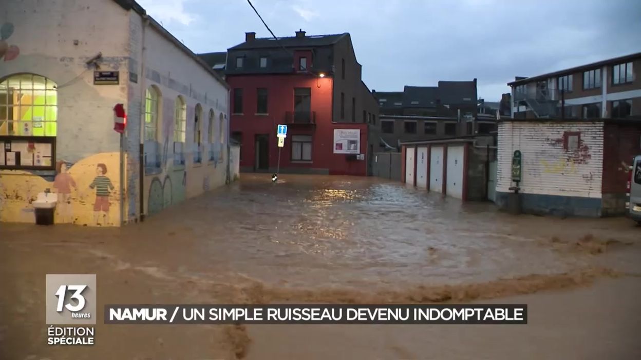 Namur : un simple ruisseau devenu indomptable