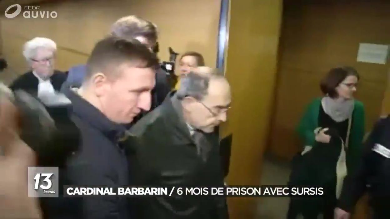 France : le cardinal Barbarin est condamné à 6 mois de prison avec sursis