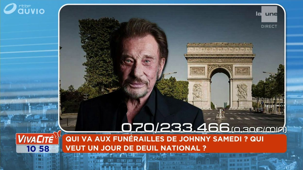 Commes tous ces Belges, irez-vous aux funérailles de Johnny ce week-end ?