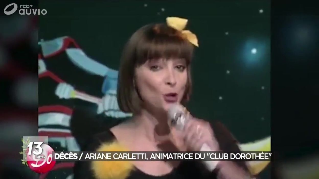 Décès d'Ariane Carletti du Club Dorothée