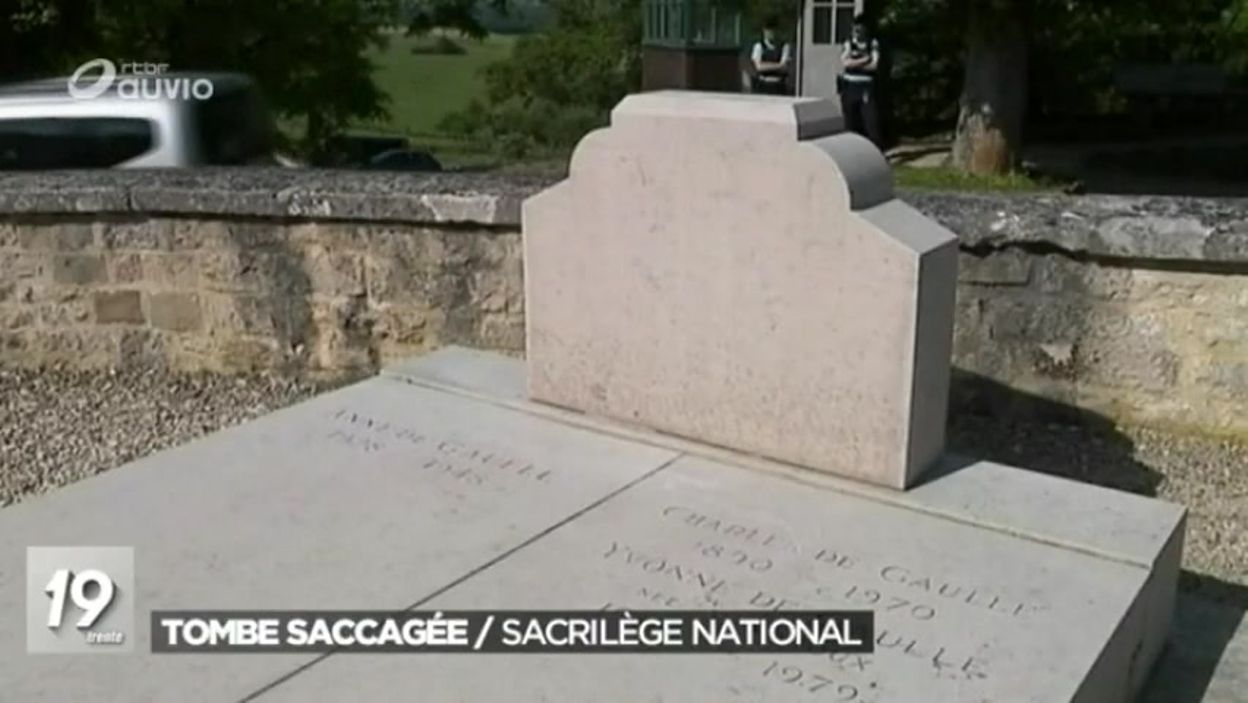 La Tombe Du General De Gaulle Vandalisee