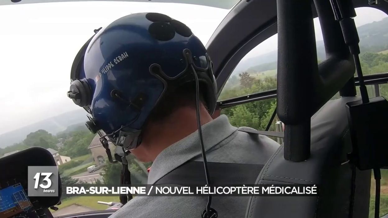 Un nouvel hélicoptère pour le centre médical de Bra-sur-Lienne