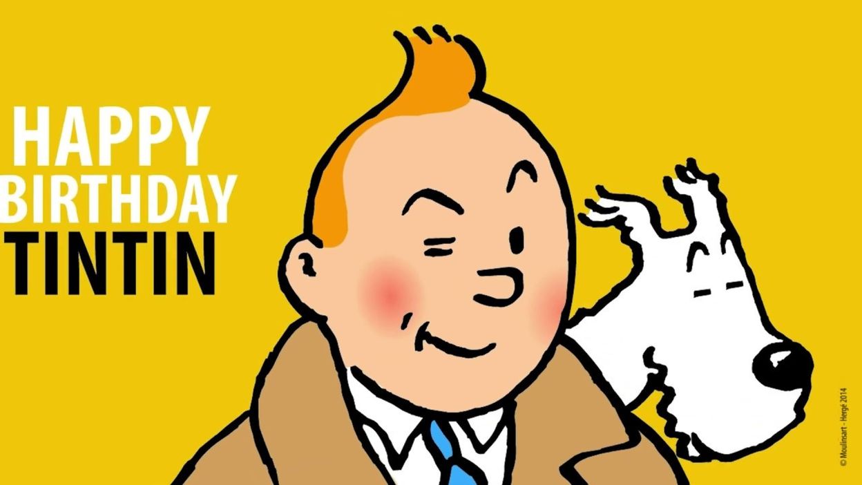 Joyeux Anniversaire Tintin