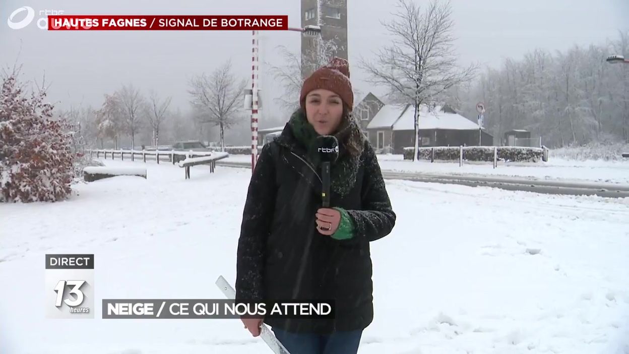 La Neige A Transforme Les Paysages De L Ardenne En Carte Postale