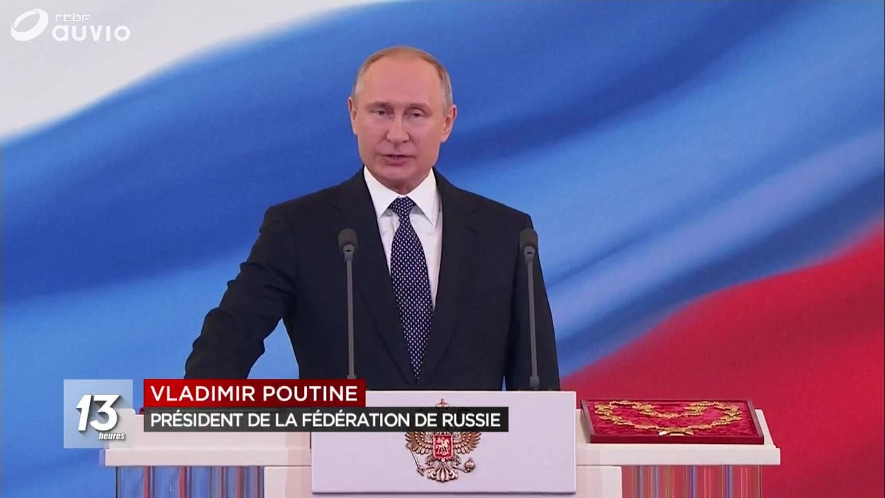 Vladimir Poutine prête serment en tant que président pour la 4e fois
