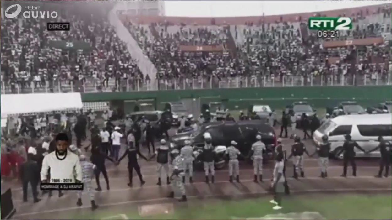 Côte d'Ivoire: cérémonie pour la mémoire de DJ Arafat dans le stade Houpouët-Boigny à Abidjan