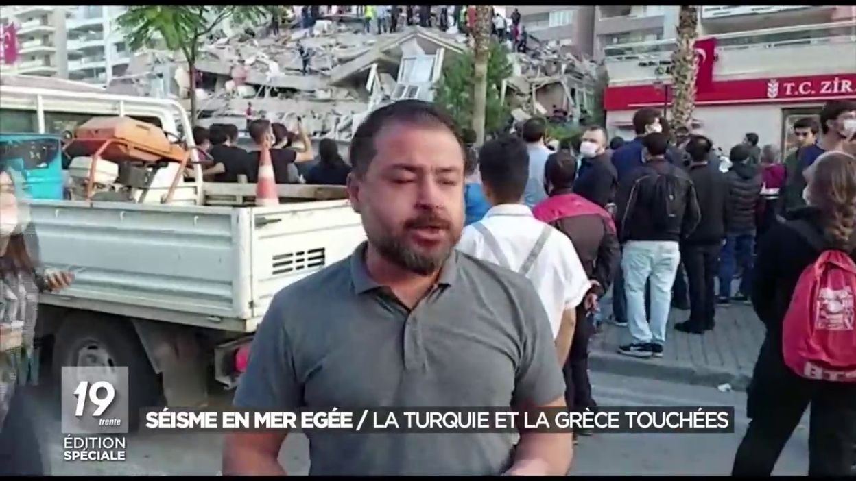 Séisme en mer Egée : la Turquie et la Grèce touchées