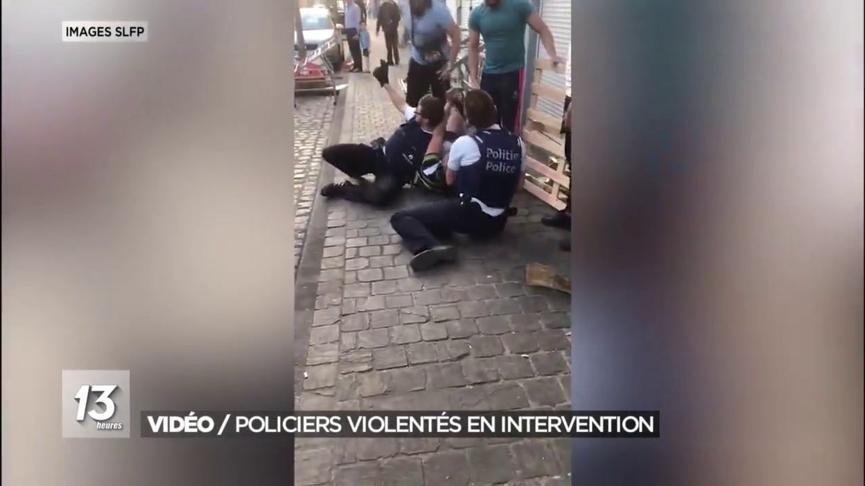 Vidéo / Policiers violentés en intervention
