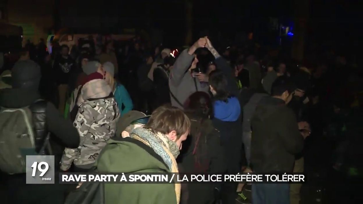 Rave Party à Spontin : La police préfère tolérer