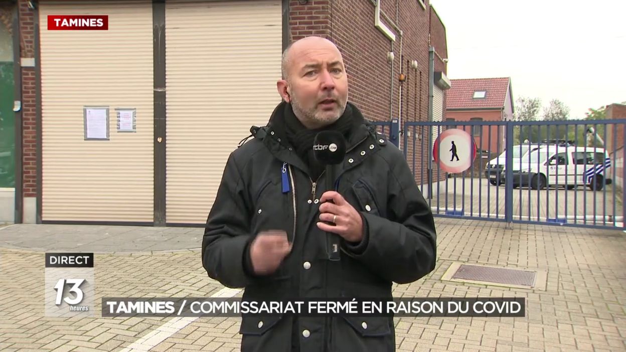 Tamines: commissariat fermé en raison du covid