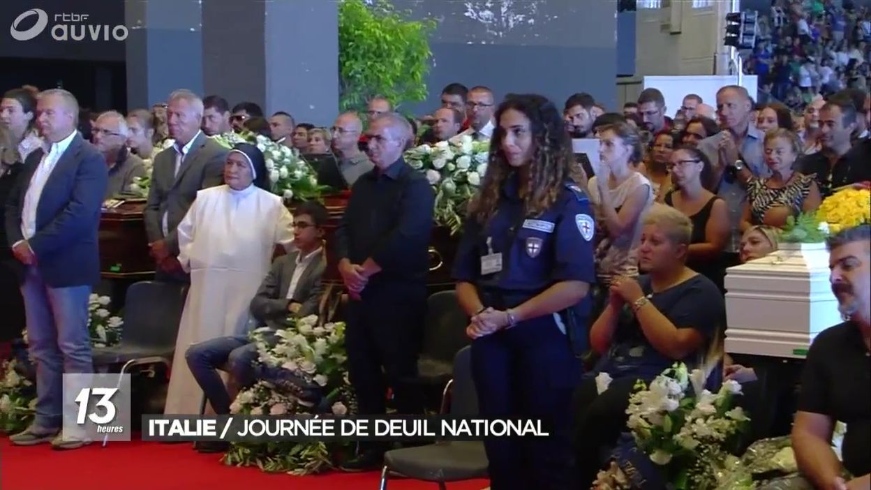 Journée de deuil national en Italie