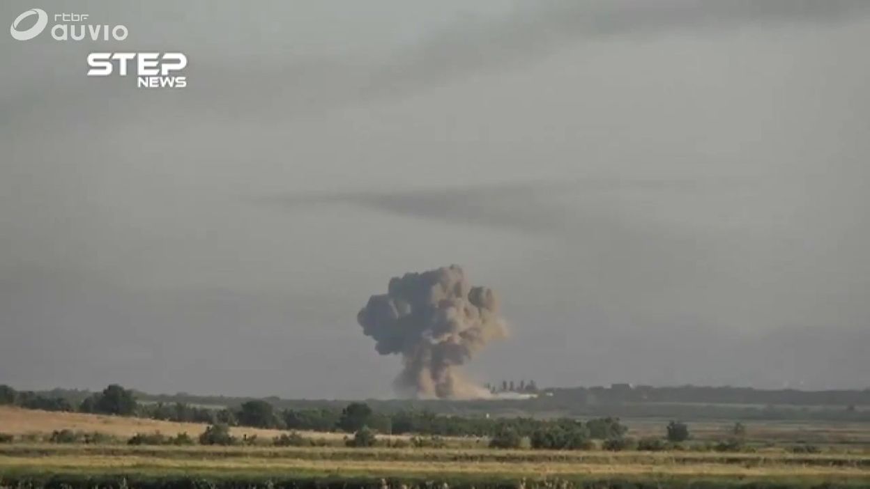 Frappes aériennes dans la région d'Idleb, en Syrie, ce 20 mai