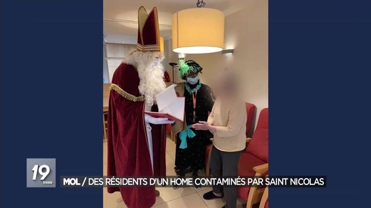 Visite De Saint Nicolas Dans Une Maison De Repos A Mol Le Bilan Des Contamination Monte A 75